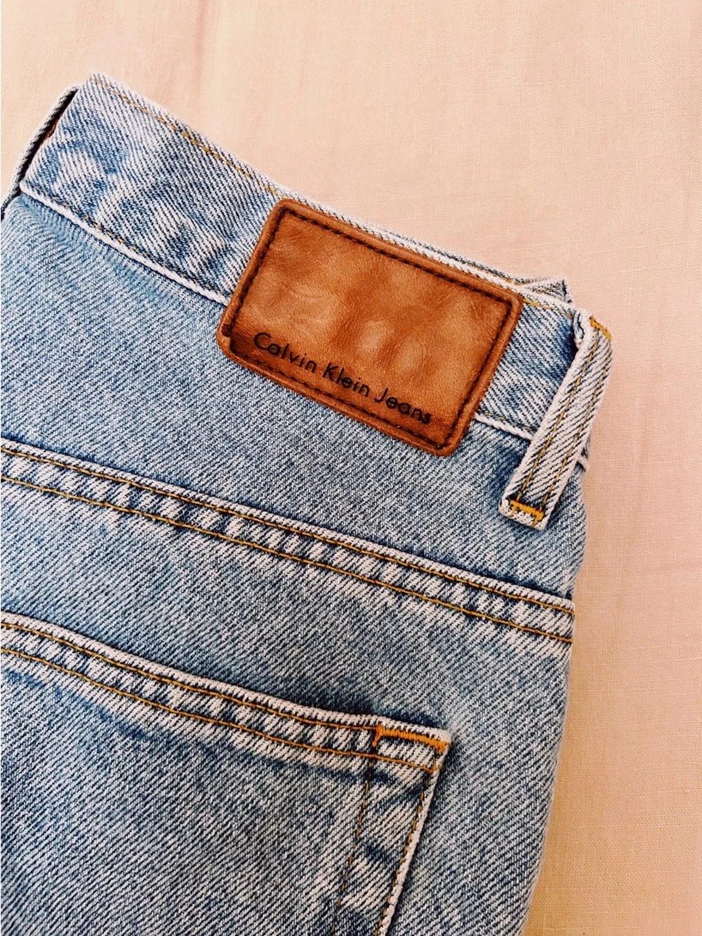 Vintage Calvin Klein Jeans Light Wash Straight women’s Jeans